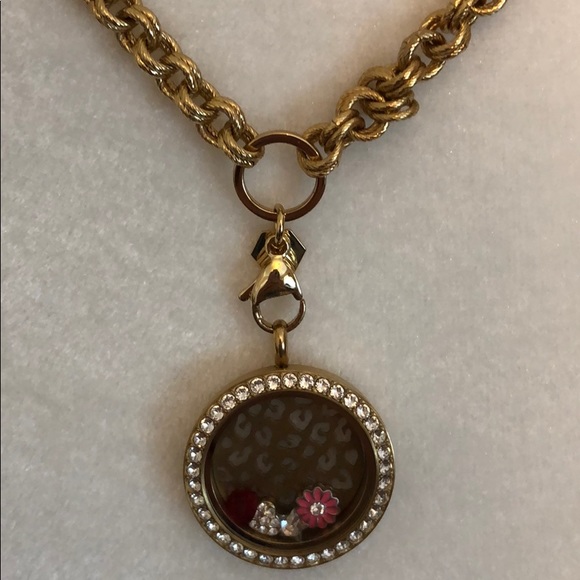 Origami Owl charm necklace - Picture 3 of 4